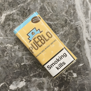 Pueblo jaune tobacco pipe